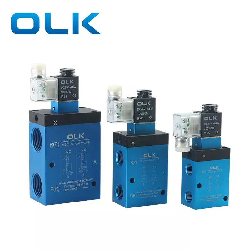 Vu07 vacuum solenoid katup 3 cara